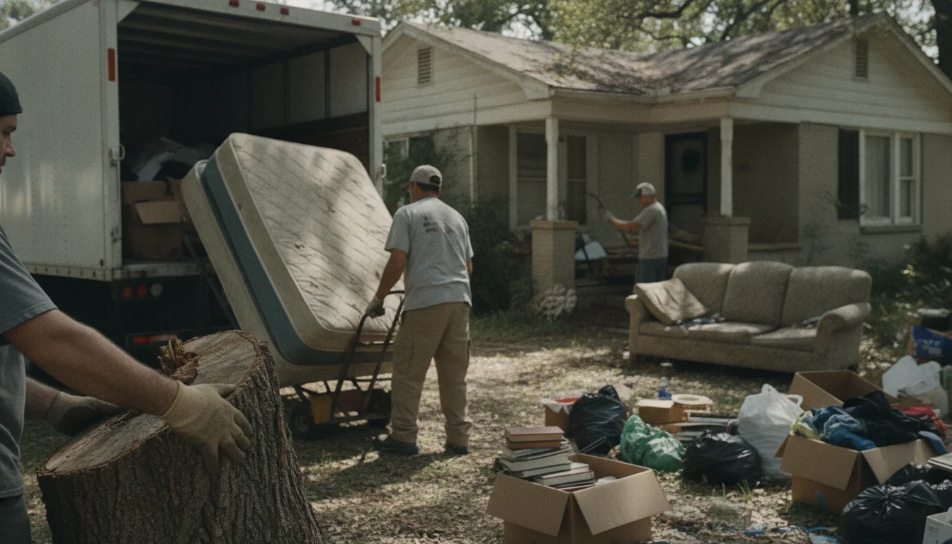 What an Estate Cleanout Service Includes in Upland